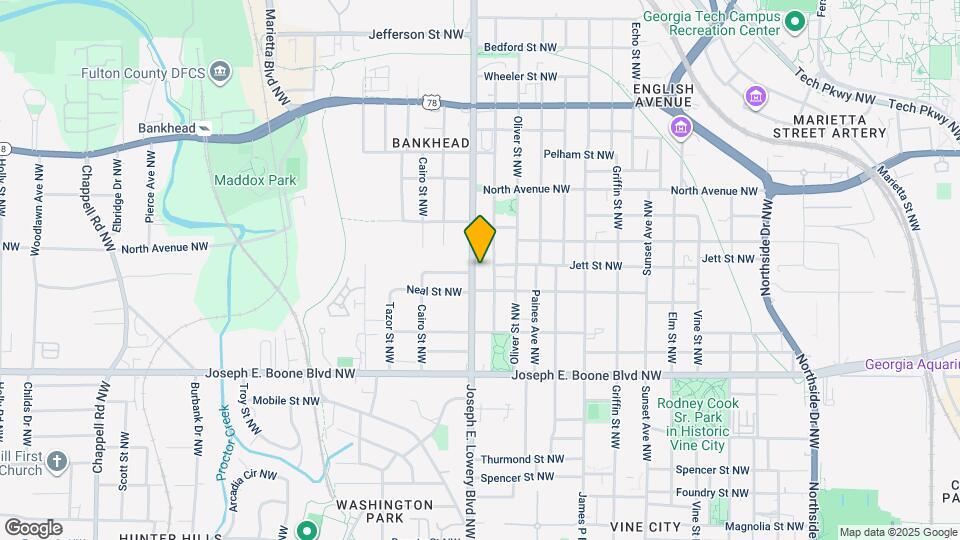 455 Joseph E Lowery Blvd NW Map and Location Details
