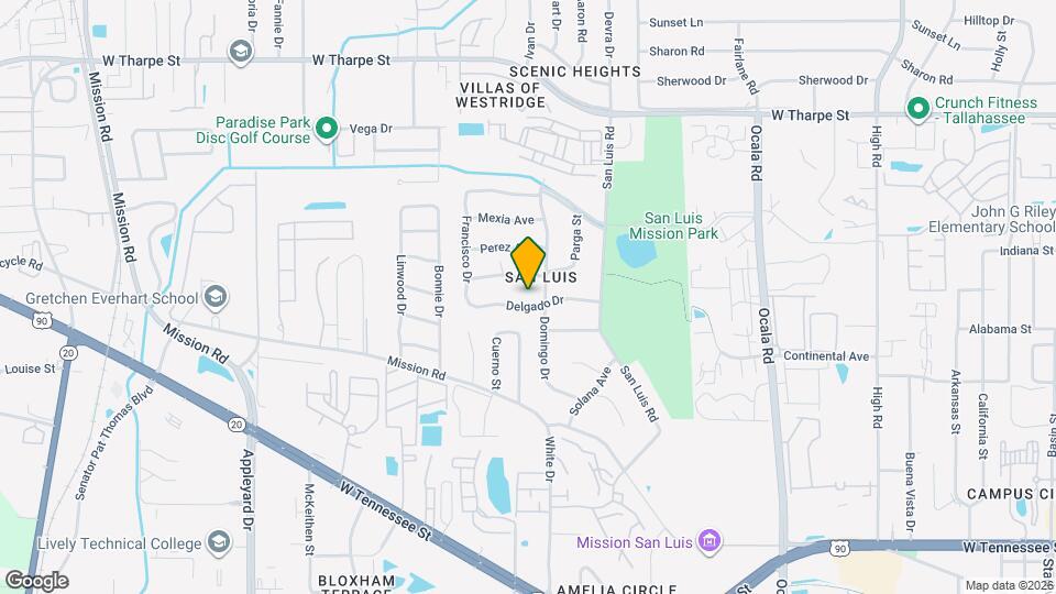 2402 Delgado Dr Mapa y Detalles de la Ubicación