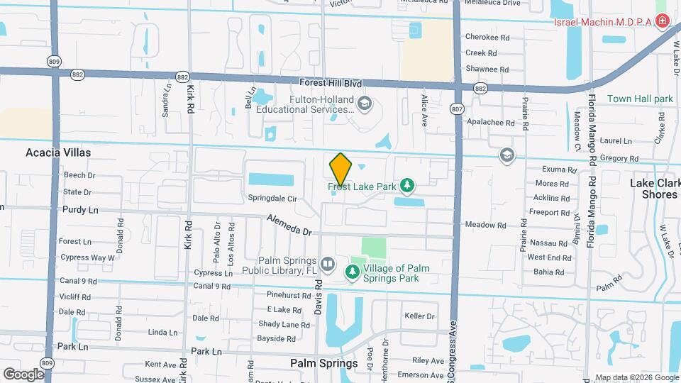 504 Davis Rd Map and Location Details