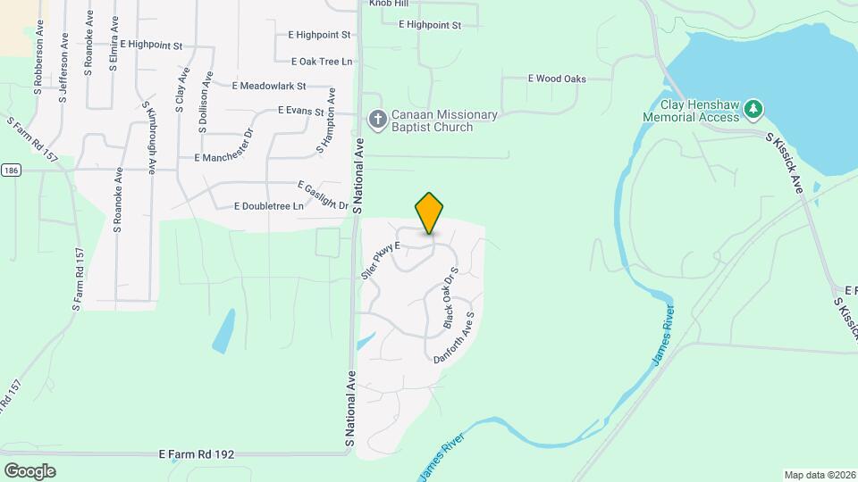 1367 E Siler Pkwy Map and Location Details