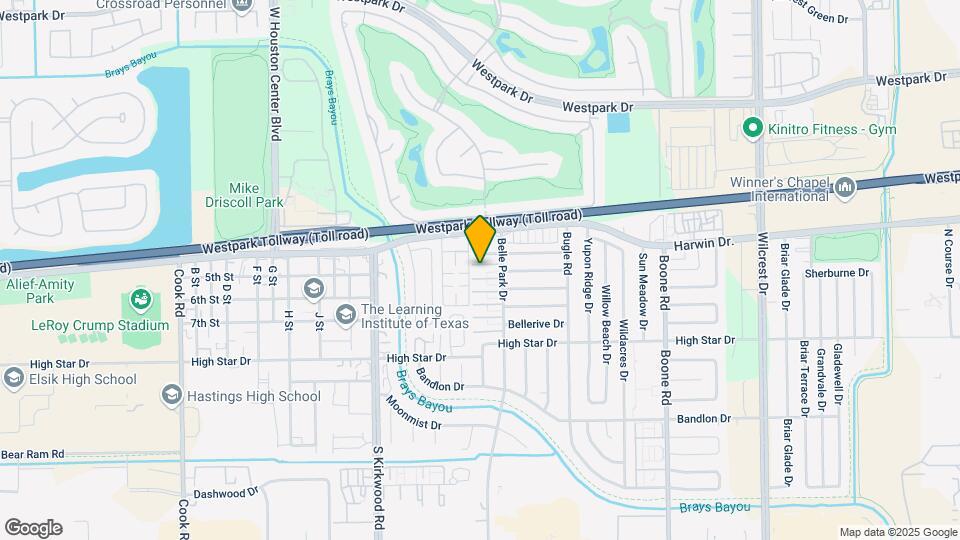 3968 Belle Park Dr Mapa y Detalles de la Ubicación