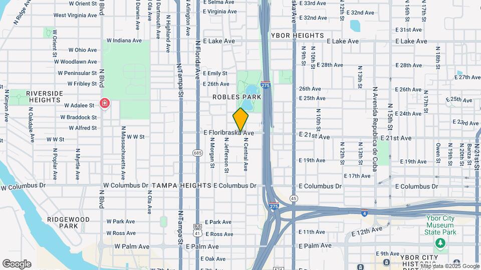 413 E Floribraska Ave Map and Location Details