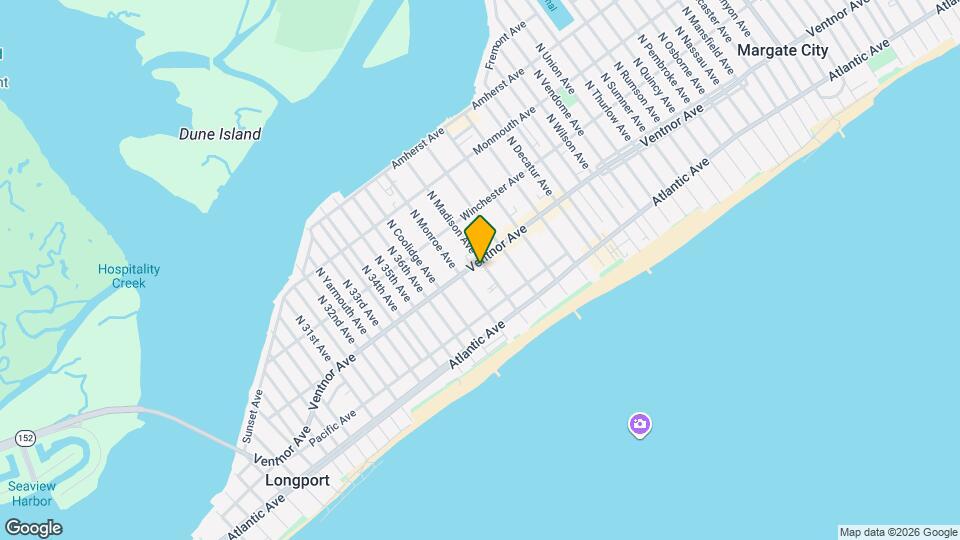 9604 Ventnor Ave Map and Location Details