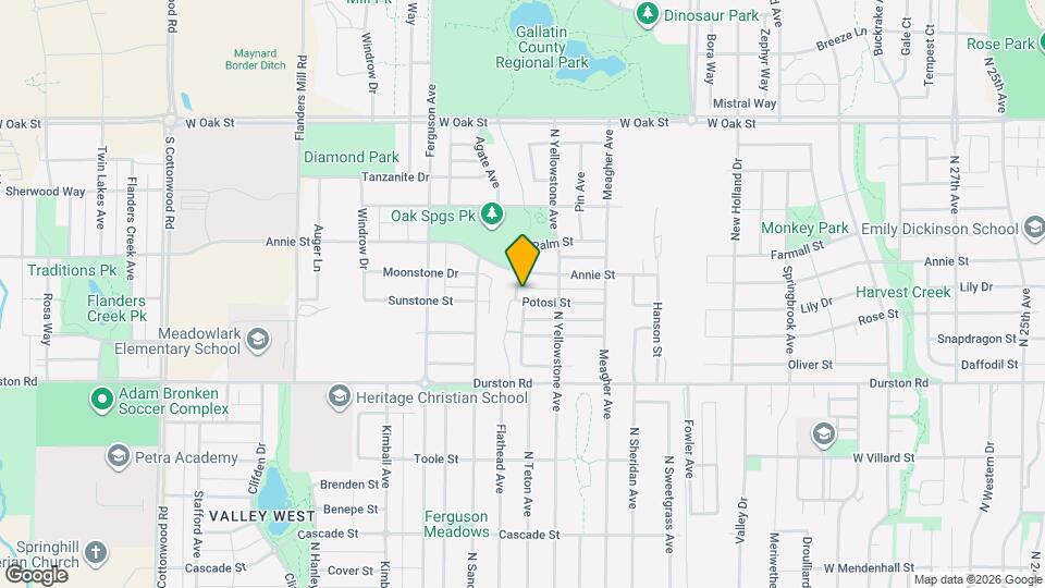 3895 Potosi St Map and Location Details