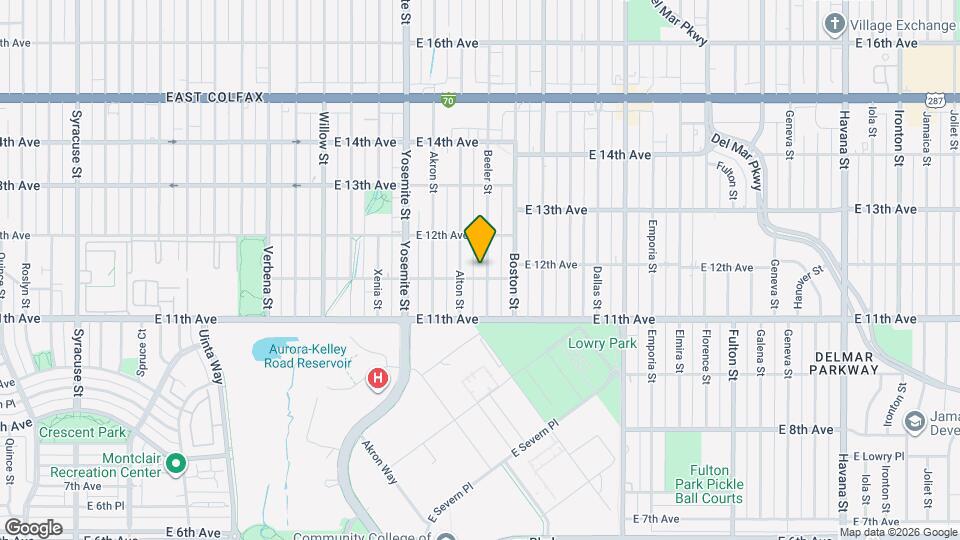 1159 Beeler St Map and Location Details