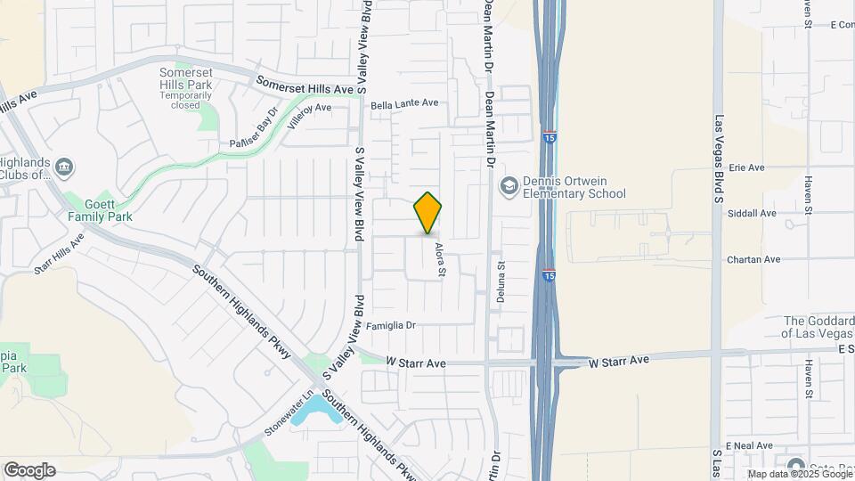 11036 Parete Ct Map and Location Details