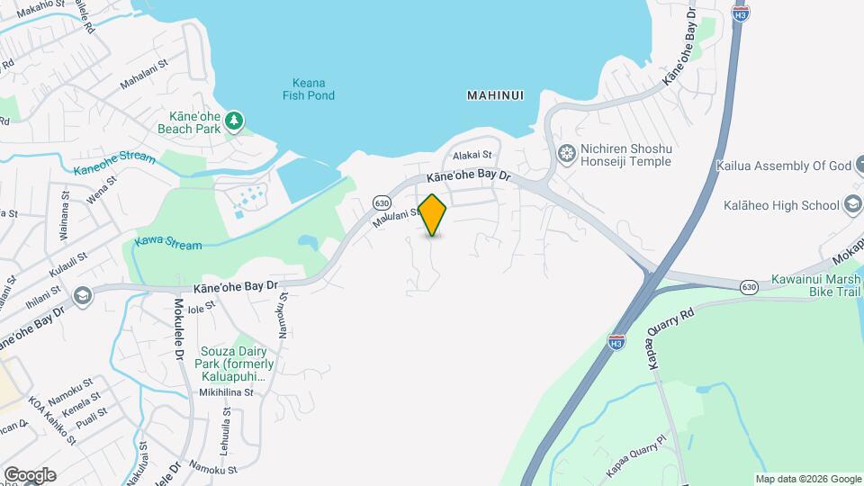 45-155 Kokokahi Pl Map and Location Details