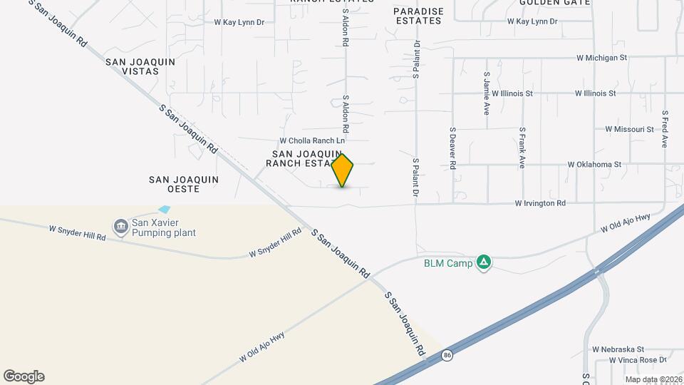 7311 W Agave Ranch Pl Map and Location Details