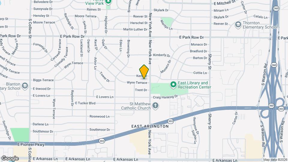 1839 Wynn Terrace Map and Location Details