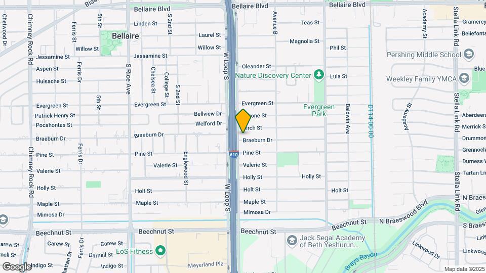 4626 Braeburn Dr Mapa y Detalles de la Ubicación