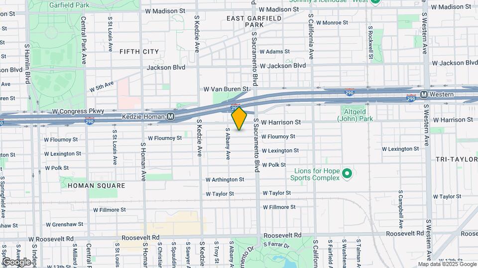 3038 W Flournoy Map and Location Details