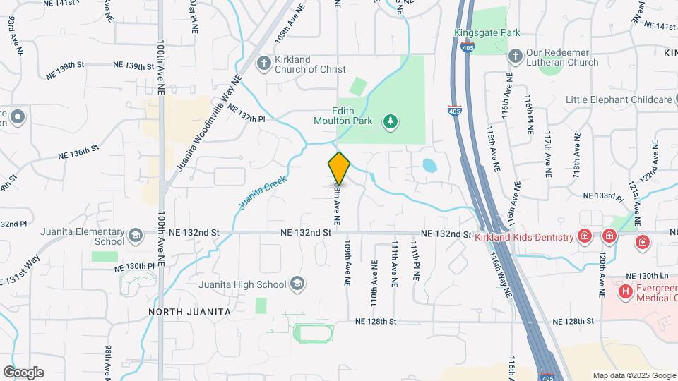 13260 108th Ave NE Map and Location Details