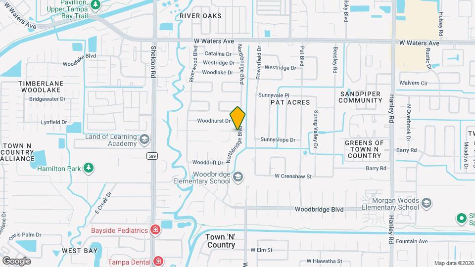 7234 Northbridge Blvd Map and Location Details