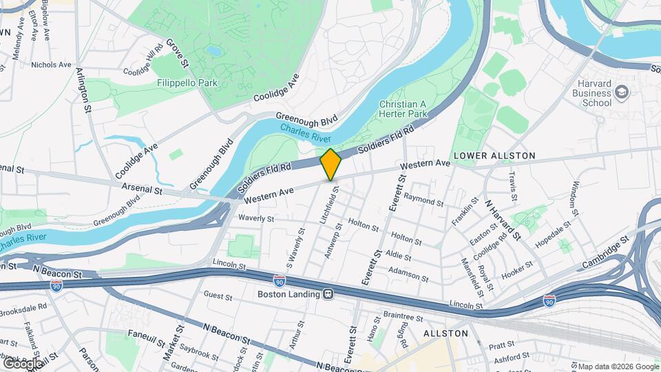 414 Western Ave, Unit 0 Mapa y Detalles de la Ubicación