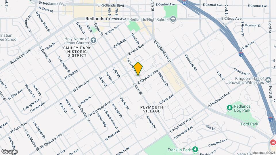 550-558 La Verne St Map and Location Details