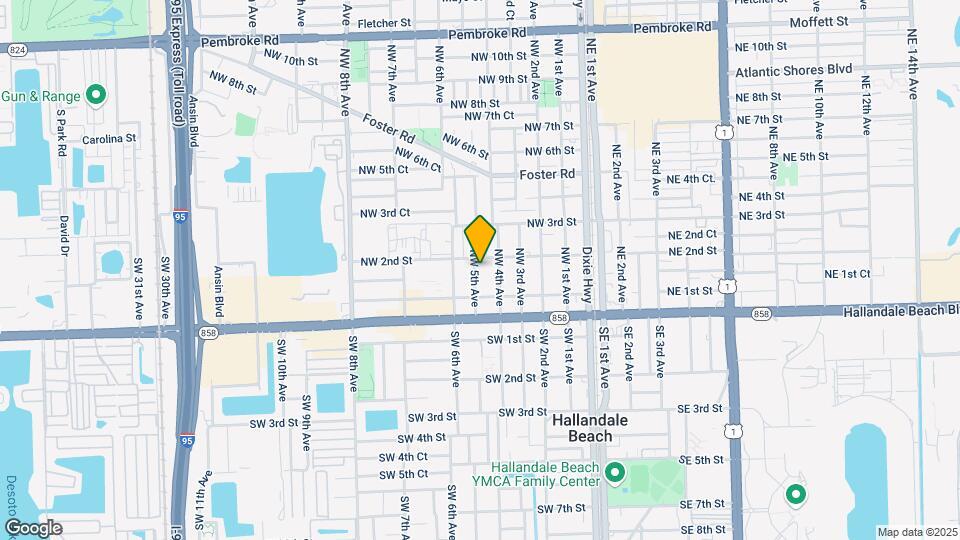 128 NW 5th Ave, Unit 2 Map and Location Details