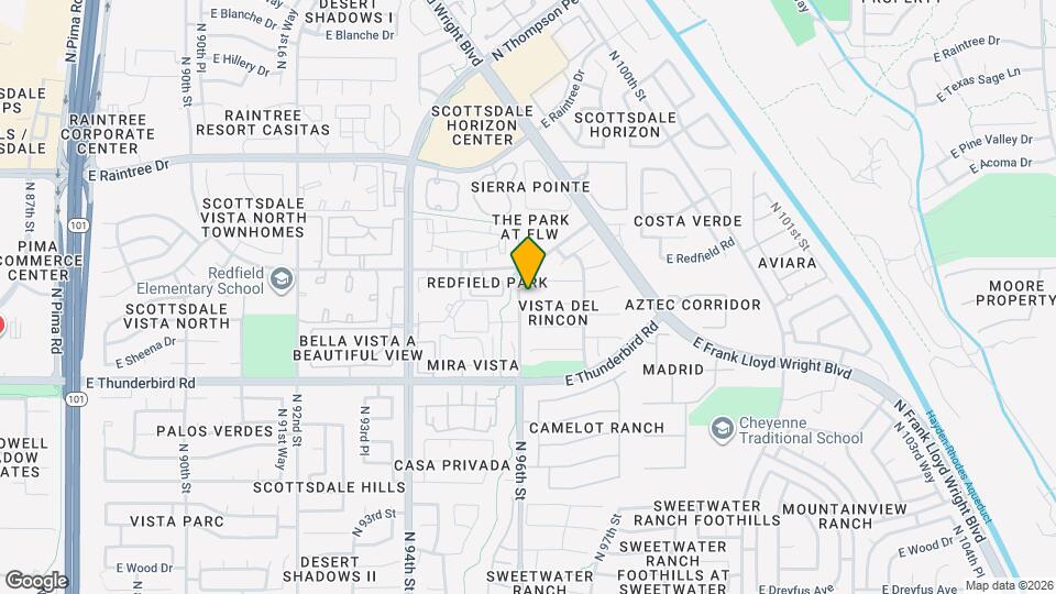 9616 E Sheena Dr Map and Location Details