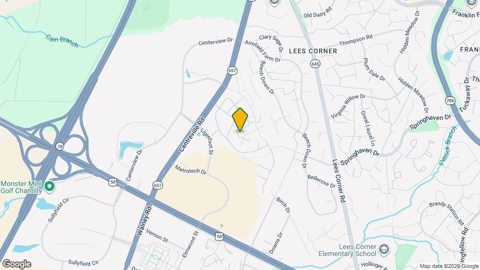 3925 Beeker Mill Pl Map and Location Details