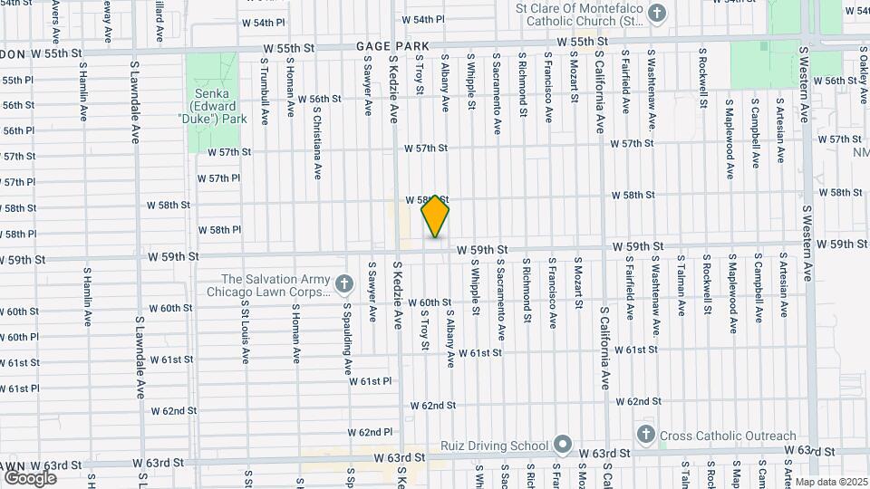 3110 W 59th St Mapa y Detalles de la Ubicación