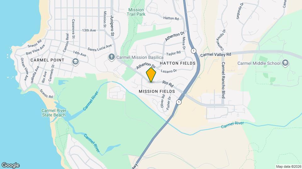 3310 Rio Rd Map and Location Details