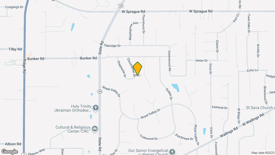 8941 Christopher Dr Map and Location Details