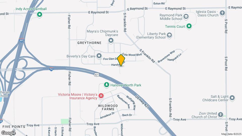 2613 Harshaw Ct Map and Location Details
