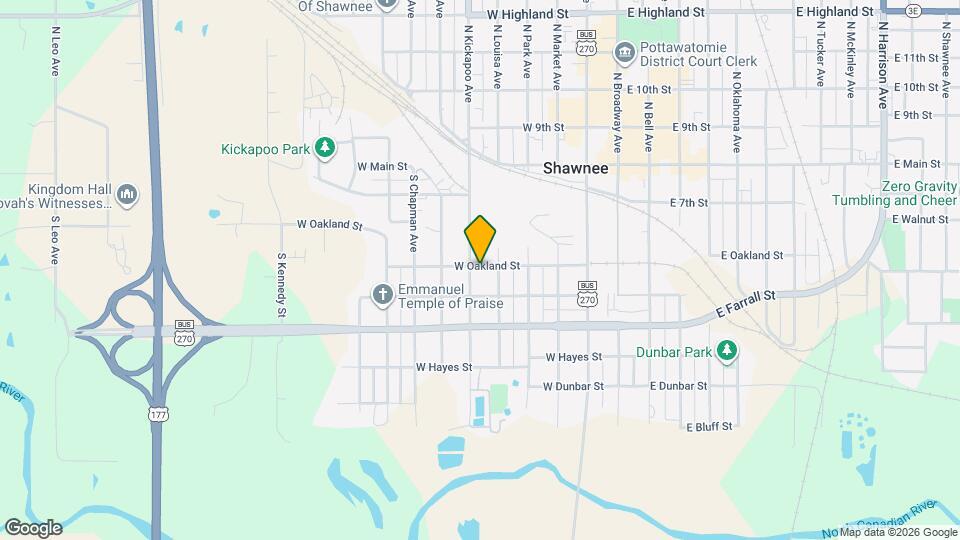 415 W Oakland St Mapa y Detalles de la Ubicación