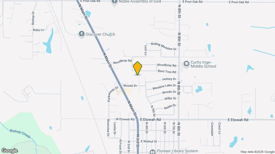 1016 Acacia Cir Map and Location Details
