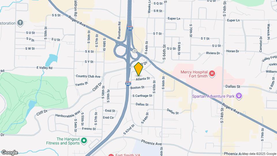 6223 Atlanta St Map and Location Details