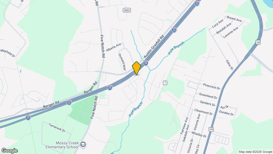 6189 Whitewater Dr Mapa y Detalles de la Ubicación