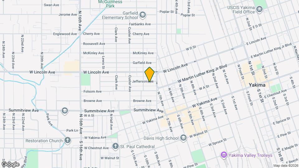 1112 Jefferson Ave Map and Location Details