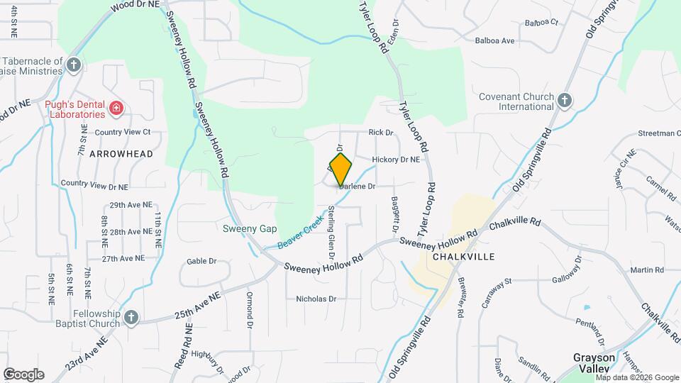 5019 Darlene Dr Map and Location Details