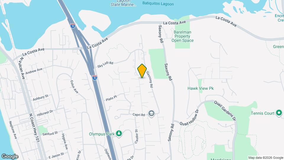 1685 Burgundy Rd Map and Location Details