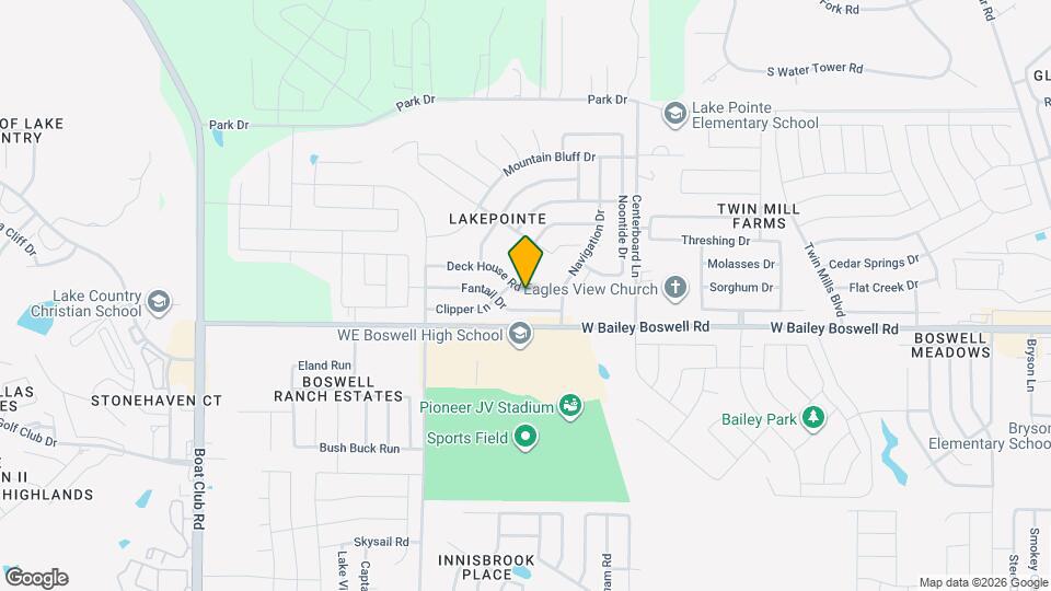 5829 Deck House Rd Map and Location Details