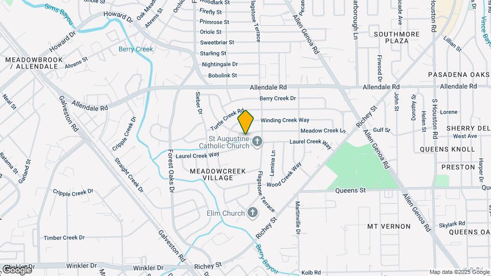 5532 Meadow Creek Ln Map and Location Details