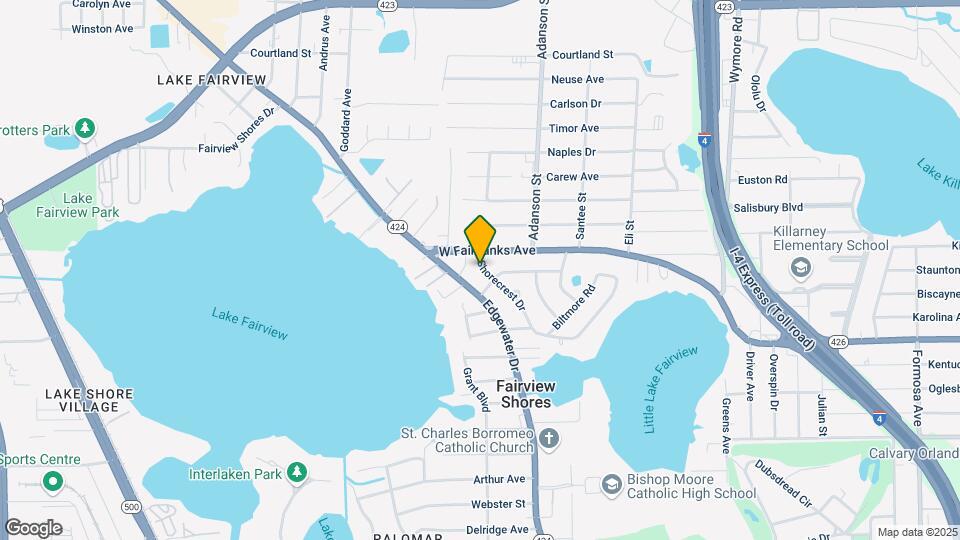 4366 Shorecrest Dr Map and Location Details