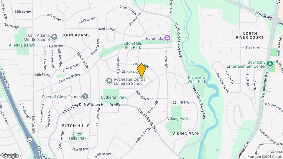 617 27th St NW Map and Location Details