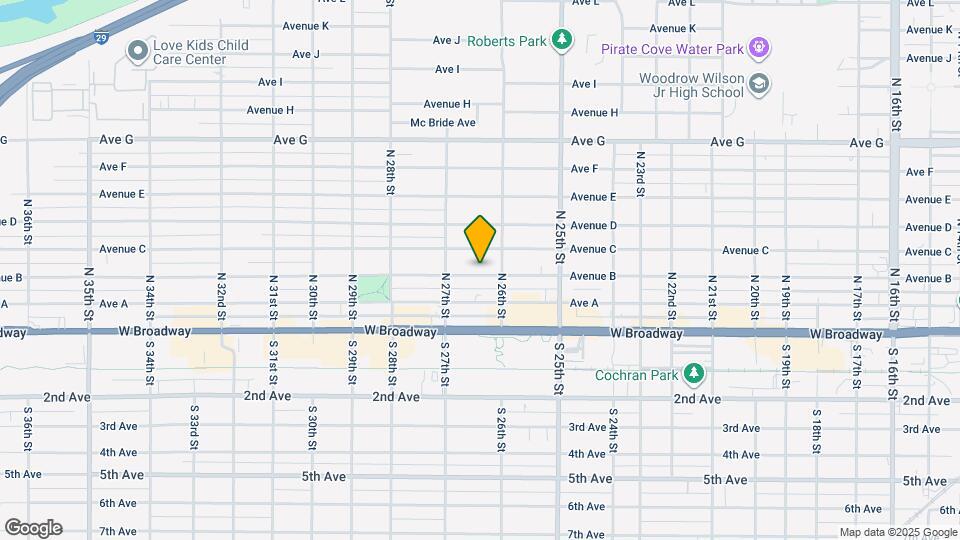 2622 Avenue B Map and Location Details