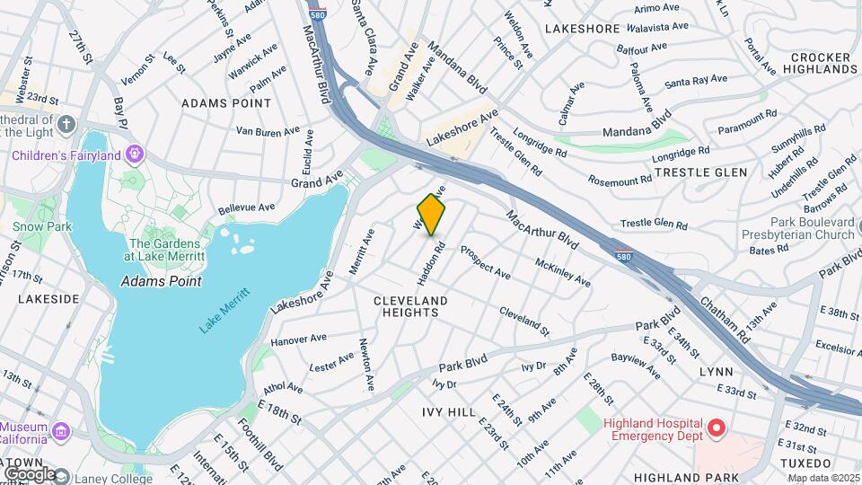 590 Radnor Rd Map and Location Details