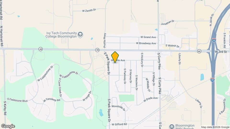 419 S Village Ct Map and Location Details