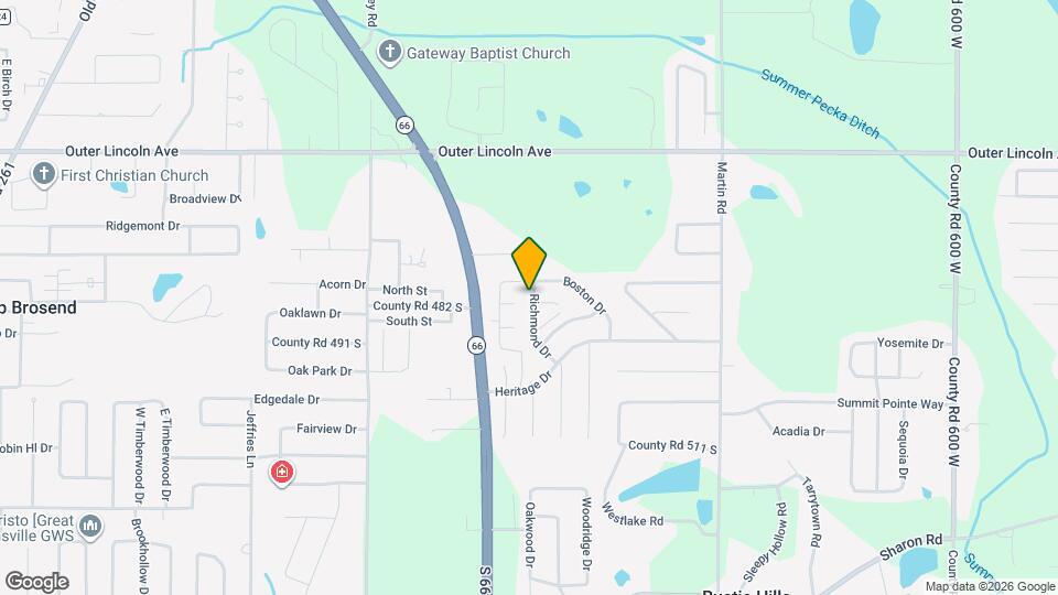 4811 Richmond Dr Mapa y Detalles de la Ubicación