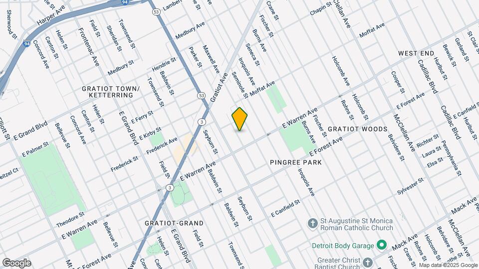 5056 Parker St Map and Location Details