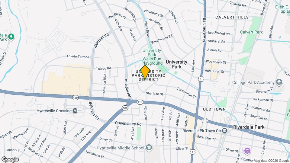 4009 Tennyson Rd Mapa y Detalles de la Ubicación