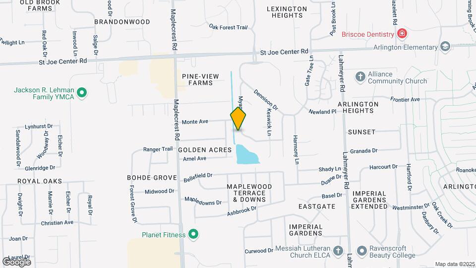 5309 Myanna Ln Map and Location Details