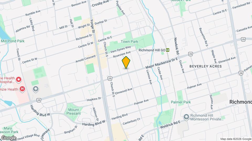128 Major Mackenzie Dr E, Unit 3 Map and Location Details