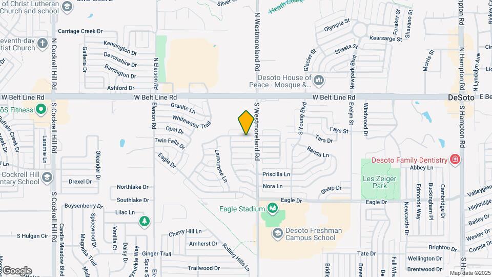 812 Twin Creek Dr Map and Location Details