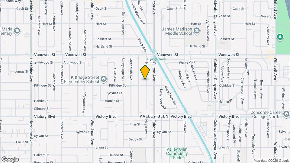 6621 Nagle Ave Mapa y Detalles de la Ubicación
