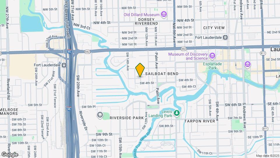 1316 SW 3rd Ct Map and Location Details