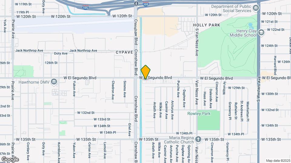 2928 W El Segundo Blvd Map and Location Details