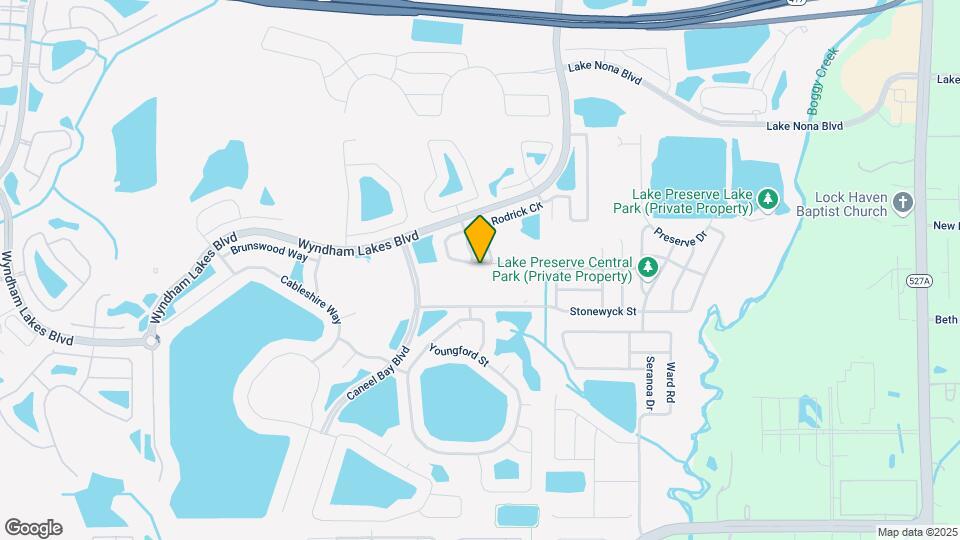 3566 Rodrick Cir Map and Location Details
